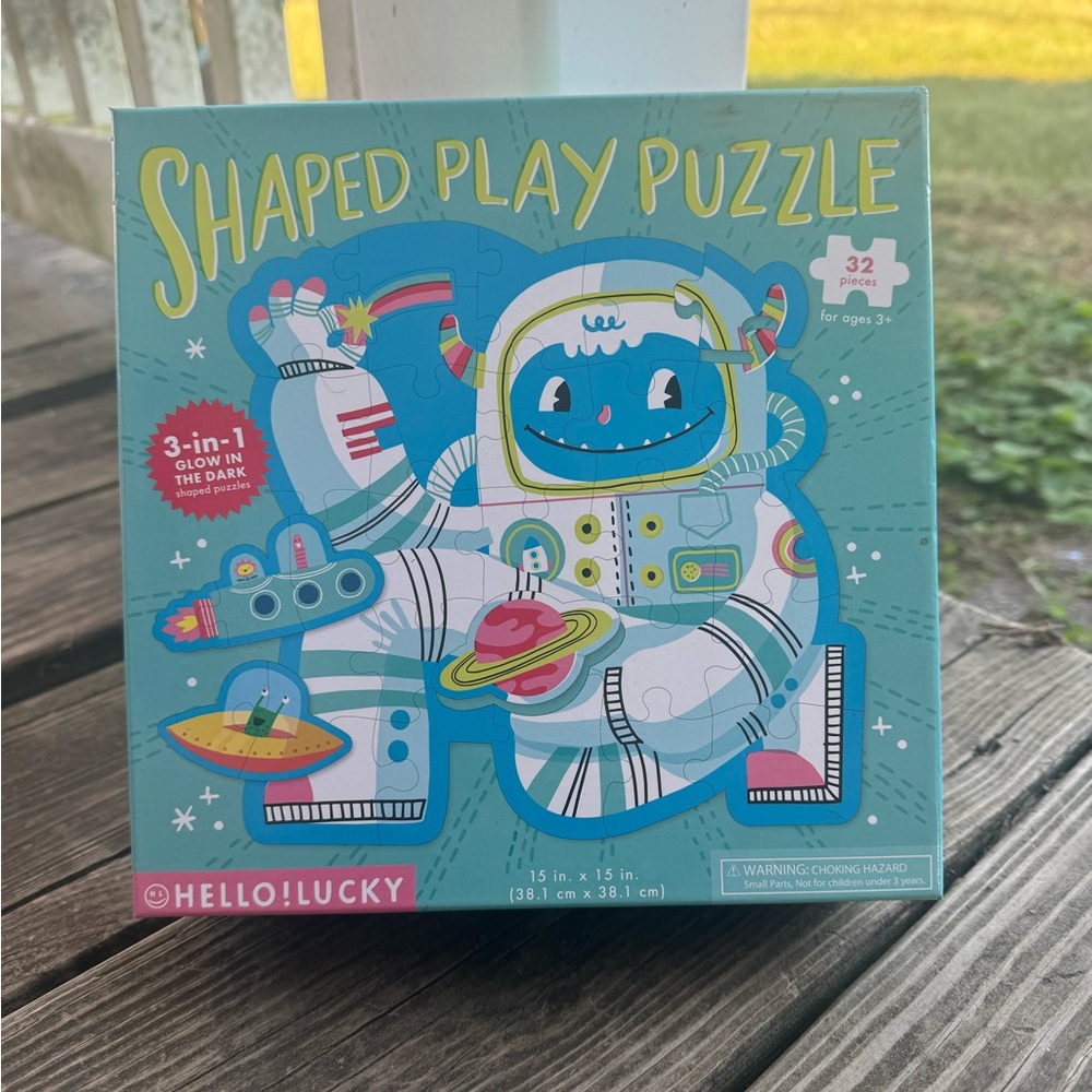 Astronaut Shape Play Puzzlele